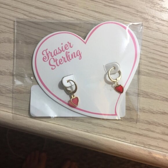 Frasier Sterling, Tease Me Huggie Drop Earrings - Picture 5 of 5